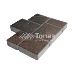 Тротуарная плитка Новый город, конго, 4 см