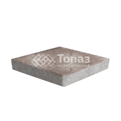 Тротуарная плитка Ромб, авантюр на камне, 6 см