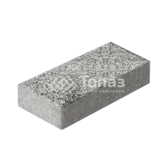 Тротуарная плитка 600х300х60, аляска белая с гранитной крошкой