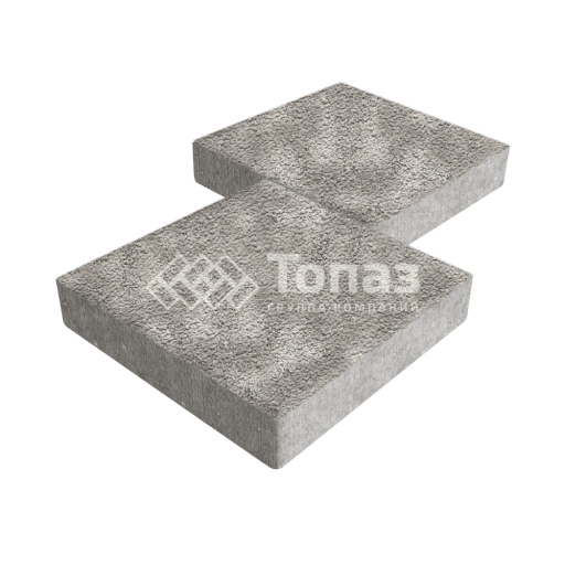 Тротуарная плитка Квадрат 300х300х60, неаполь на камне