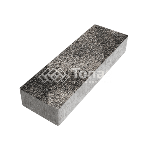 Тротуарная плитка 300х100х60, агат коричневый с мраморной крошкой