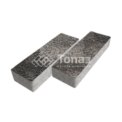 Тротуарная плитка 300х100х60, агат коричневый с мраморной крошкой