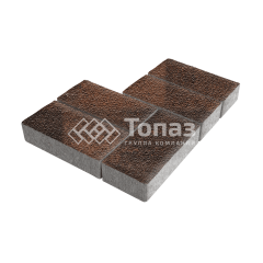 Тротуарная плитка 200х100х80, сорренто на камне