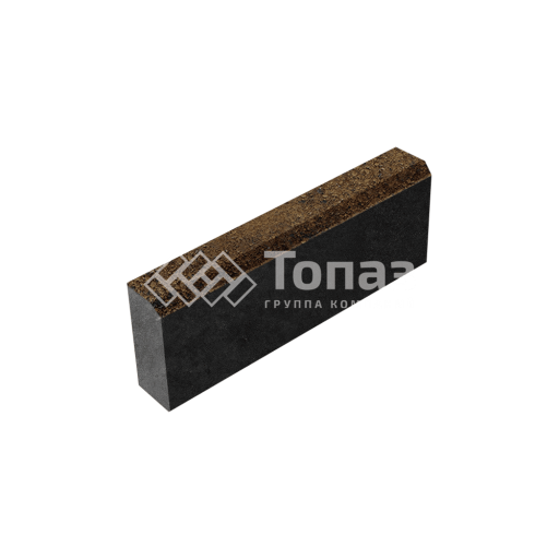 Камень бортовой БР 50.20.8, арабская ночь, черное основание