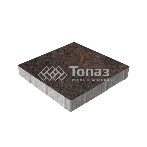 Тротуарная плитка Квадрат 400х400х60, кармен