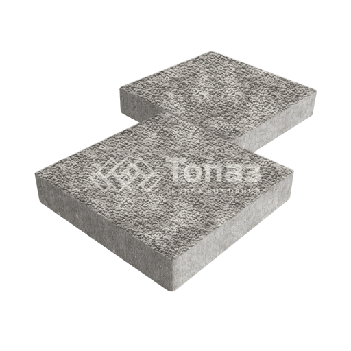 Тротуарная плитка Квадрат 300х300х60, неаполь с мраморной крошкой