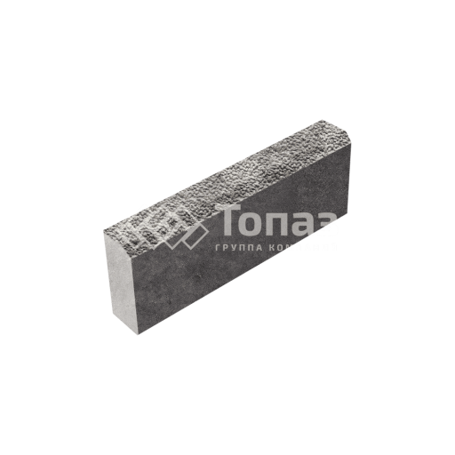 Камень бортовой БР 50.20.8, неаполь с мраморной крошкой