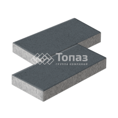 Тротуарная плитка 500х250х60, черная