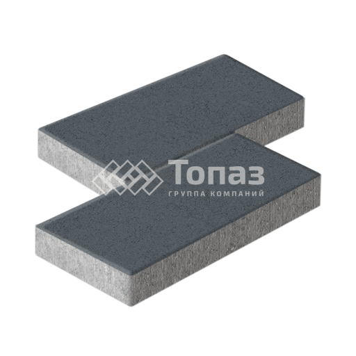 Тротуарная плитка 500х250х60, черная