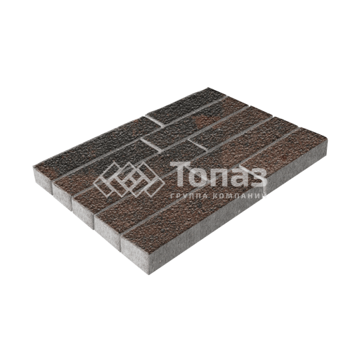 Тротуарная плитка Лукано, конго на камне, 6 см