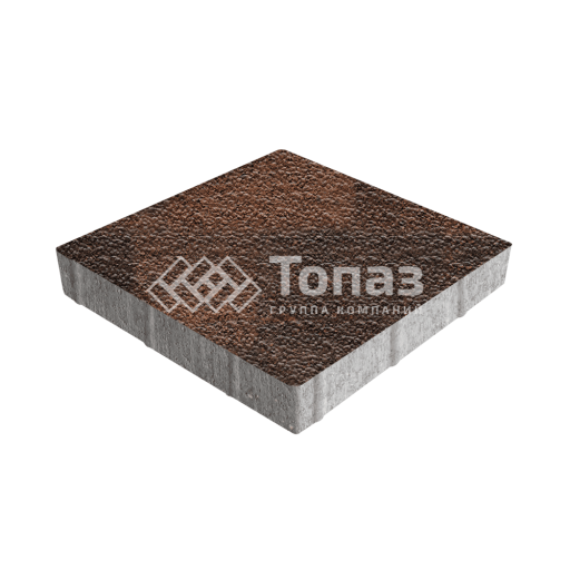 Тротуарная плитка Квадрат 500х500х70, сорренто с гранитной крошкой