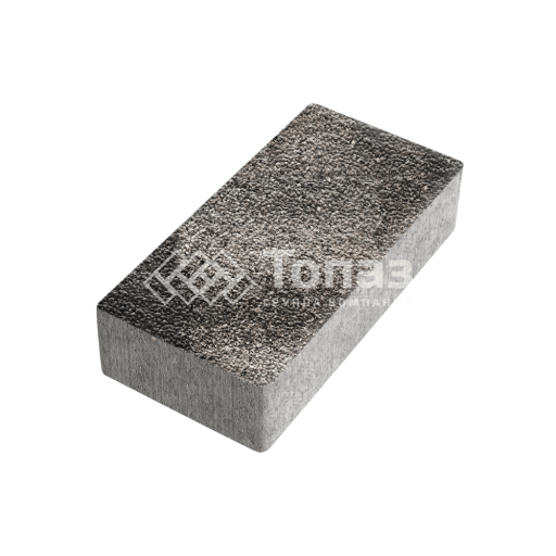 Тротуарная плитка 200х100х100, агат коричневый с мраморной крошкой