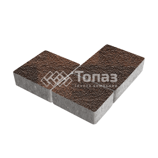 Тротуарная плитка Новый город, сорренто с мраморной крошкой, 8 см