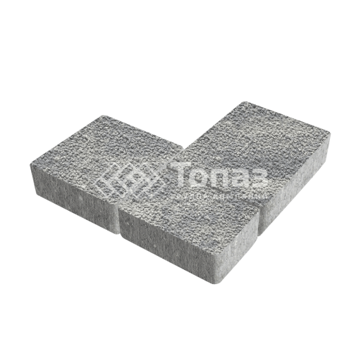 Тротуарная плитка Новый город, аква с гранитной крошкой, 4 см