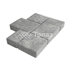 Тротуарная плитка Новый город, аква с гранитной крошкой, 4 см