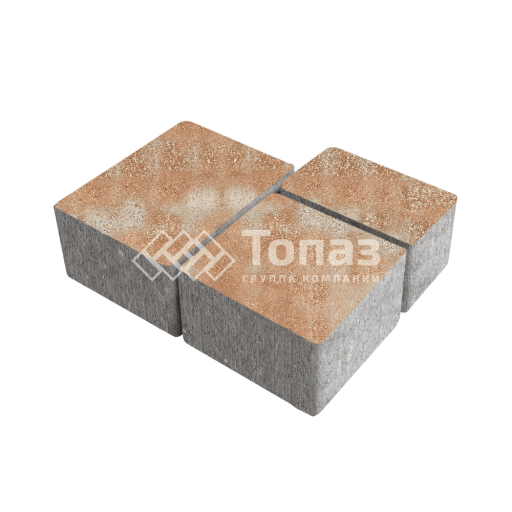 Тротуарная плитка Лэндхаус, сансет, 4 см