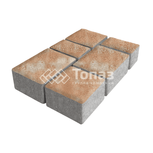 Тротуарная плитка Лэндхаус, сансет, 4 см