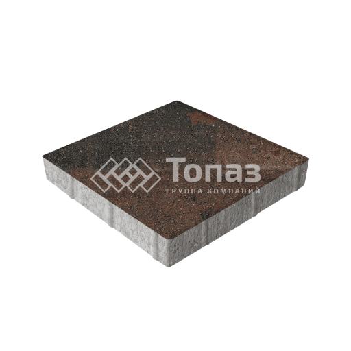 Тротуарная плитка Квадрат 400х400х60, конго