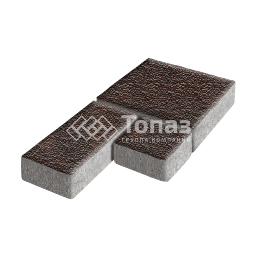 Тротуарная плитка Рубико, клинкер с мраморной крошкой, 4 см