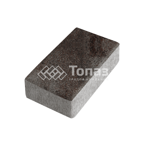 Тротуарная плитка Брусчатка, мокко, 8 см