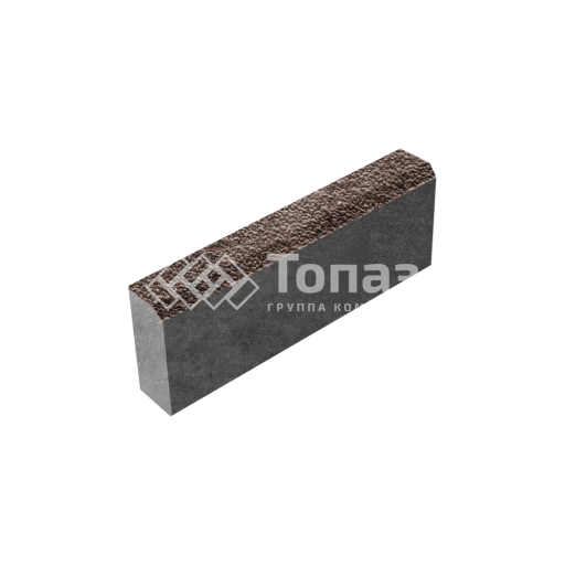 Камень бортовой БР 50.20.8, яшма с мраморной крошкой