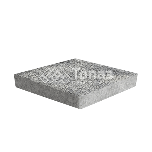 Тротуарная плитка Ромб, аква с гранитной крошкой, 6 см