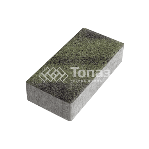 Тротуарная плитка 200х100х80, янтарь на камне