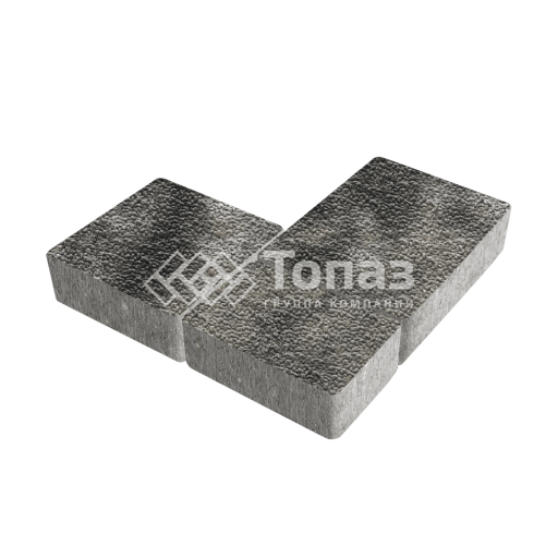 Тротуарная плитка Новый город, стоун с мраморной крошкой, 8 см