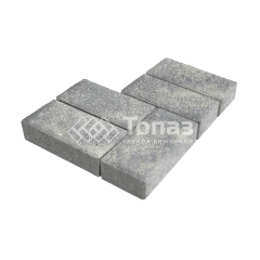 Тротуарная плитка 200х100х40, аква