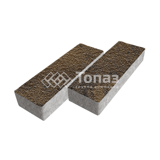 Тротуарная плитка 300х100х60, арабская ночь с мраморной крошкой