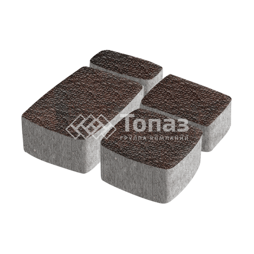 Тротуарная плитка Классико, клинкер с мраморной крошкой, 6 см