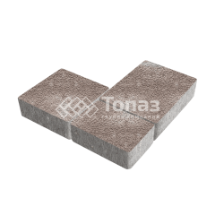 Тротуарная плитка Новый город, авантюр на камне, 8 см