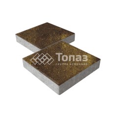 Тротуарная плитка Квадрат 400х400х60, осень