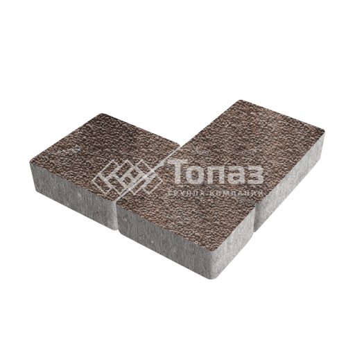 Тротуарная плитка Новый город, яшма с мраморной крошкой, 8 см