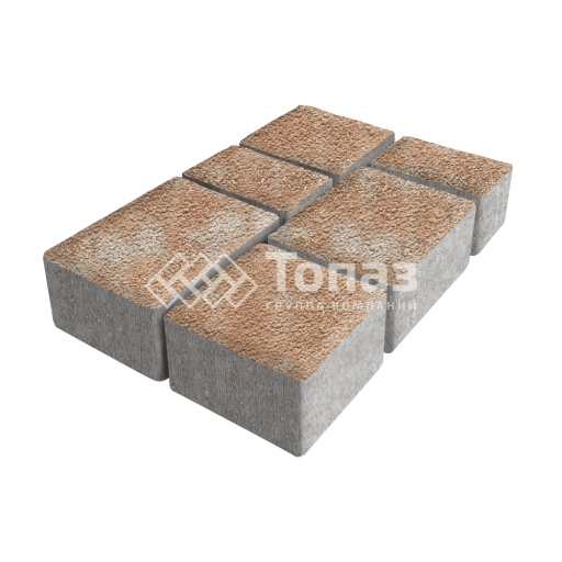 Тротуарная плитка Лэндхаус, сансет на камне, 6 см