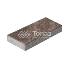 Тротуарная плитка 500х250х60, яшма на камне