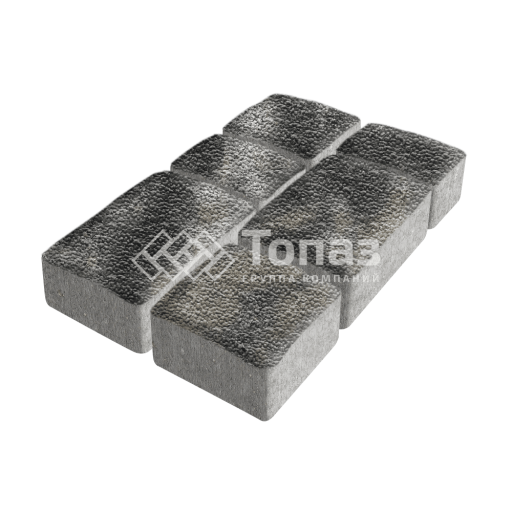 Тротуарная плитка Старый город, стоун с мраморной крошкой, 6 см