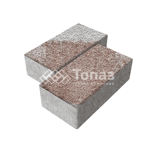 Тротуарная плитка 240х120х70, хаски с гранитной крошкой