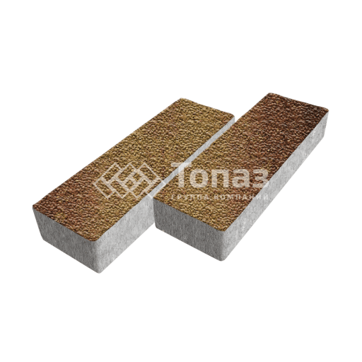 Тротуарная плитка 300х100х60, каир с мраморной крошкой