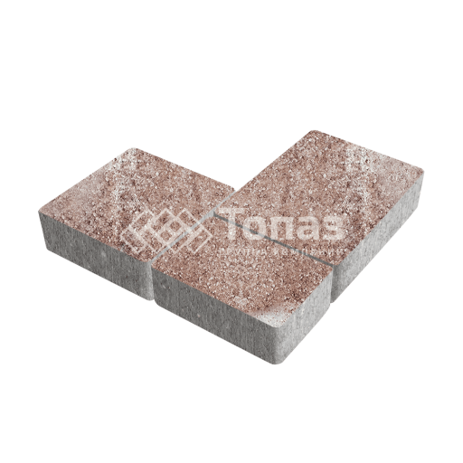 Тротуарная плитка Новый город, хаски, 4 см