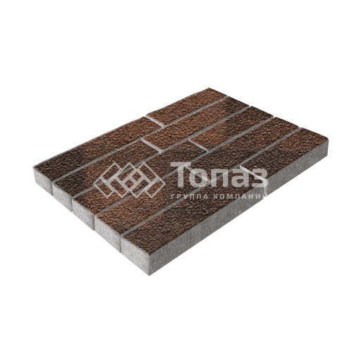 Тротуарная плитка Лукано, сорренто на камне, 6 см