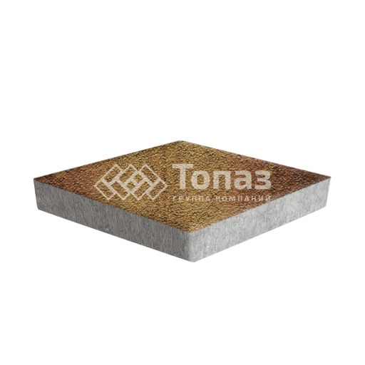 Тротуарная плитка Ромб, каир на камне, 6 см