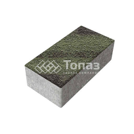 Тротуарная плитка 240х120х70, янтарь с гранитной крошкой