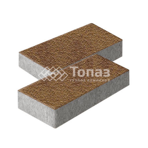 Тротуарная плитка 600х300х60, листопад с гранитной крошкой