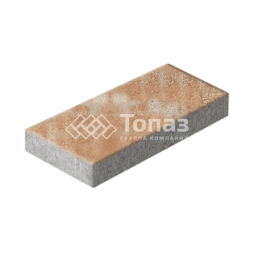 Тротуарная плитка 500х250х60, сансет