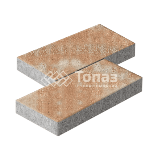 Тротуарная плитка 500х250х60, сансет