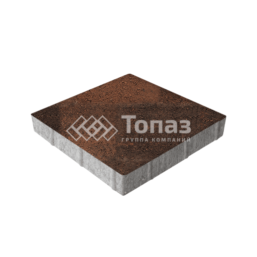 Тротуарная плитка Квадрат 400х400х60, сорренто