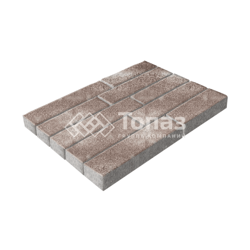 Тротуарная плитка Лукано, авантюр, 6 см