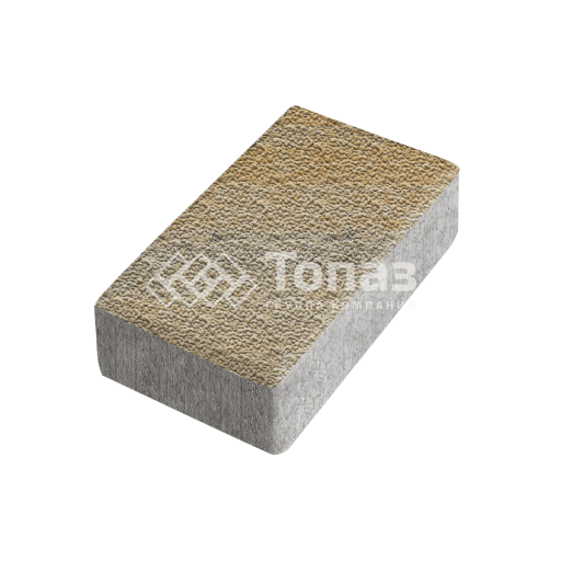 Тротуарная плитка Брусчатка, особая серия с мраморной крошкой, 4 см