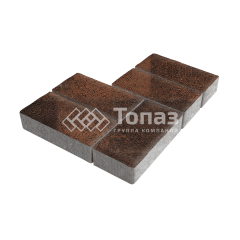 Тротуарная плитка 200х100х100, сорренто